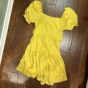 Flowy textured dress